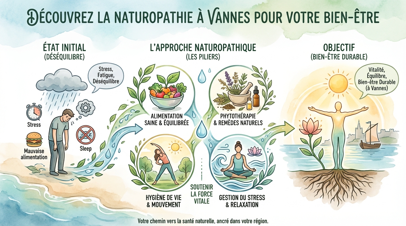 Les avantages de la naturopathie à Vannes