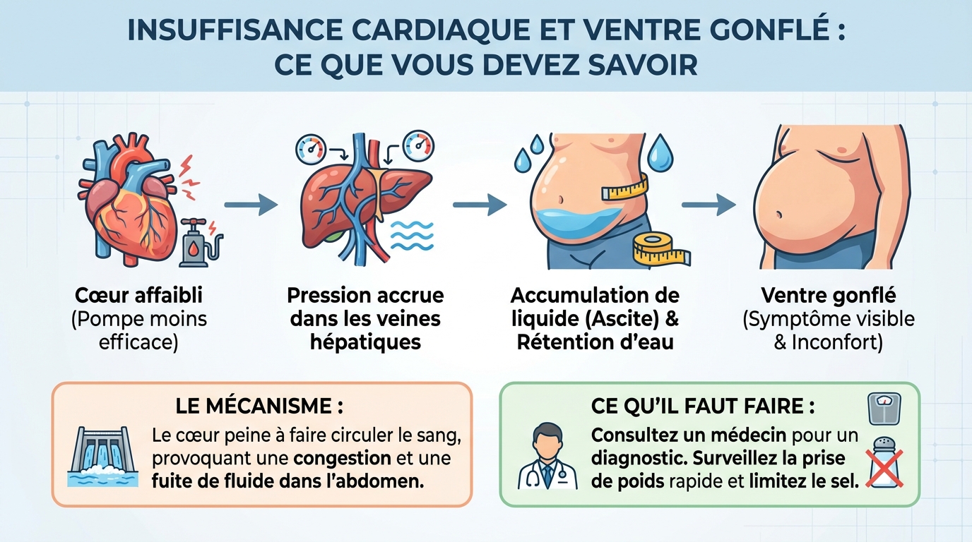 Le ventre gonflé : un symptôme à ne pas ignorer