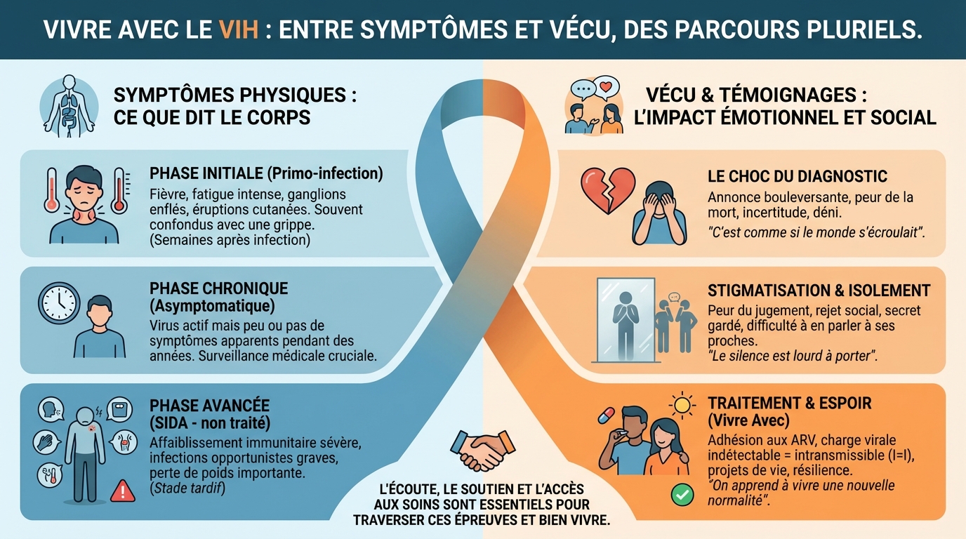 Témoignages de séropositifs