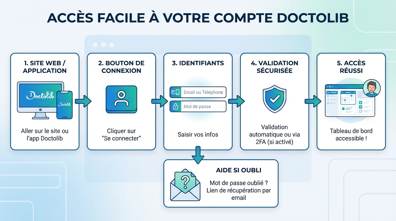 Accéder à votre compte Doctolib