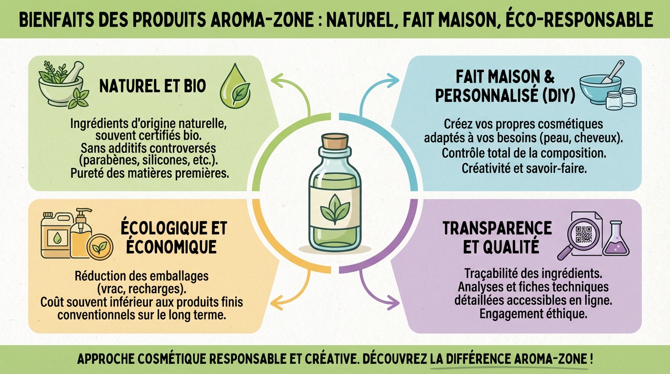 Comment utiliser les produits Aroma-Zone