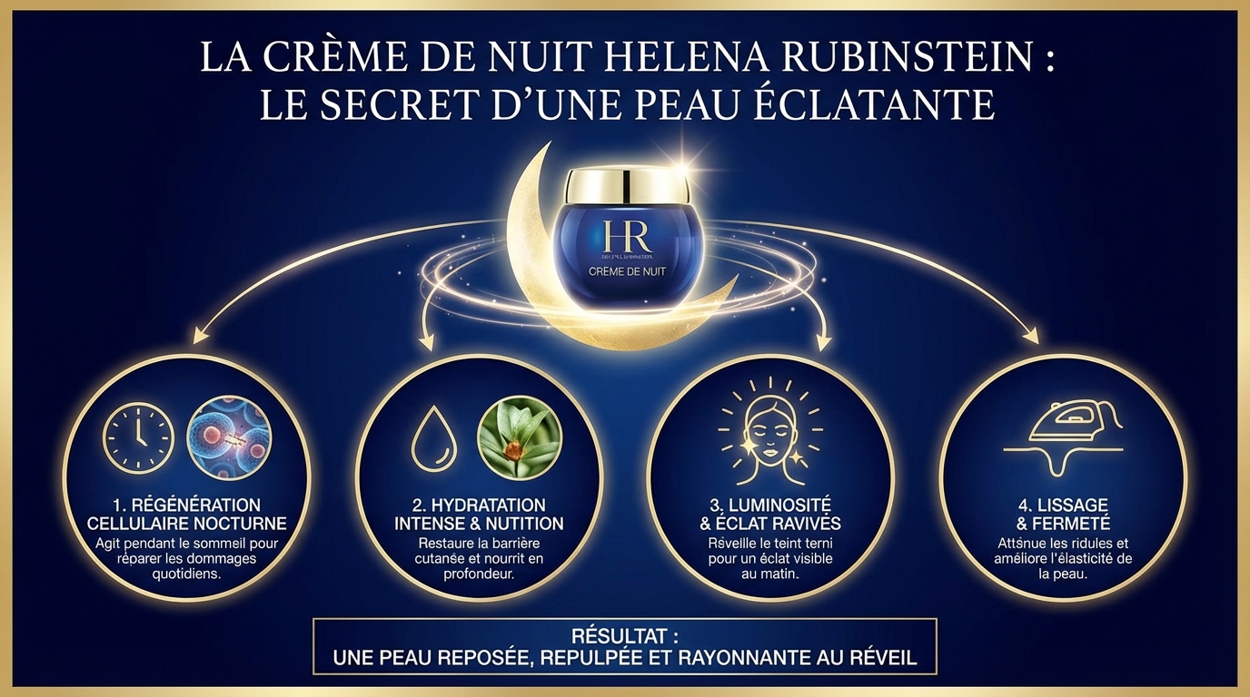 Comment utiliser la crème de nuit ?