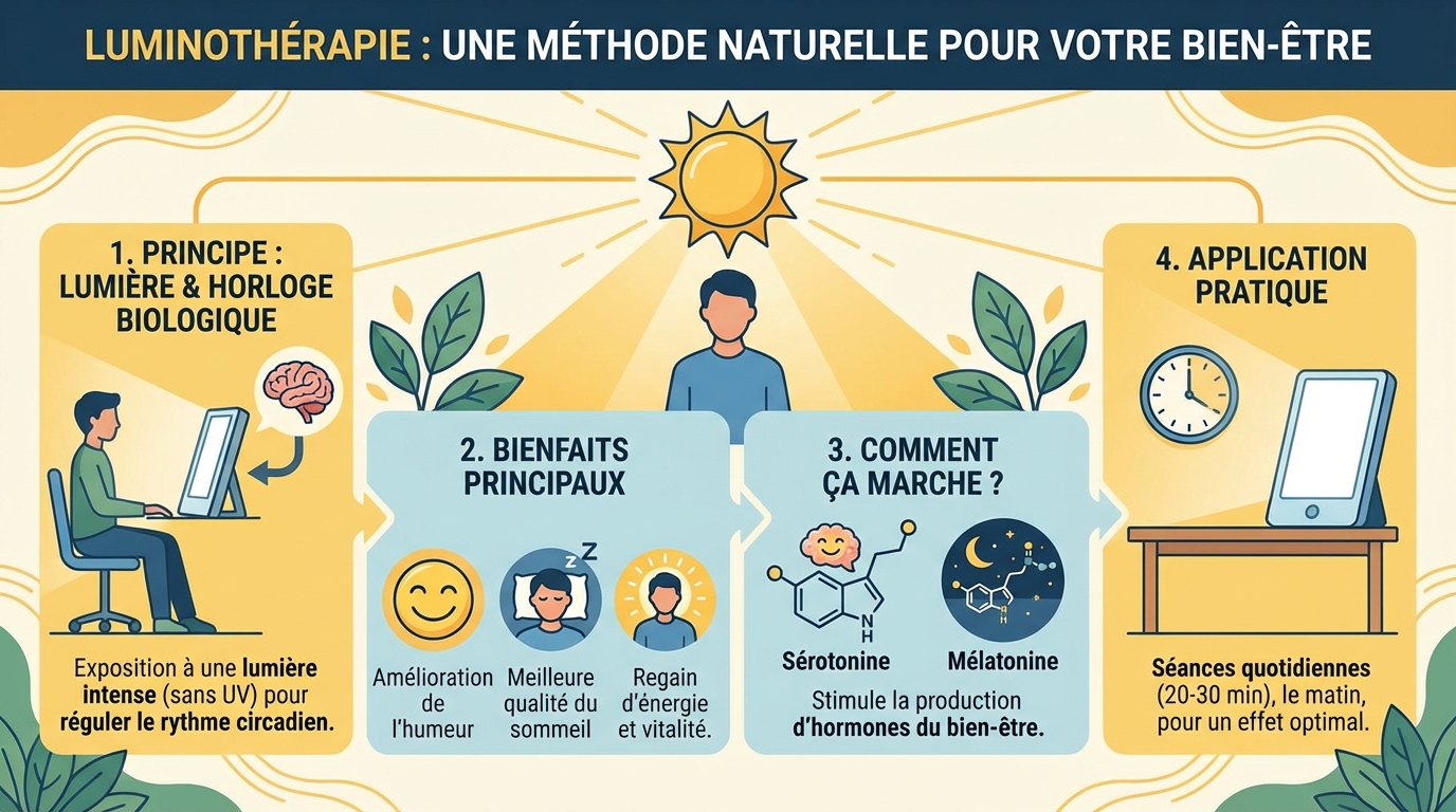 Comment utiliser la luminothérapie ?