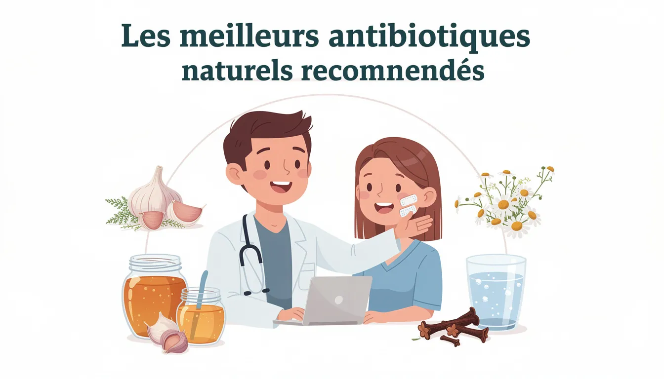 Les meilleurs antibiotiques naturels recommandés