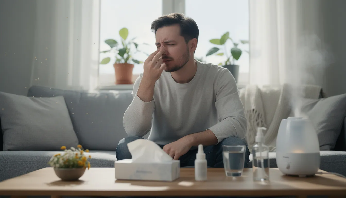 Pourquoi le bout de votre nez chatouille et comment y remédier