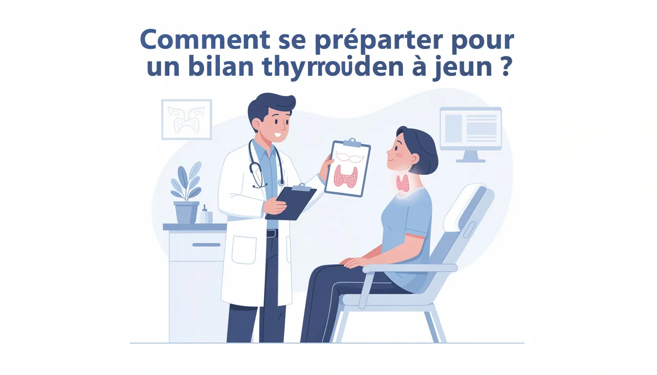 Comment se préparer pour un bilan thyroidien ?