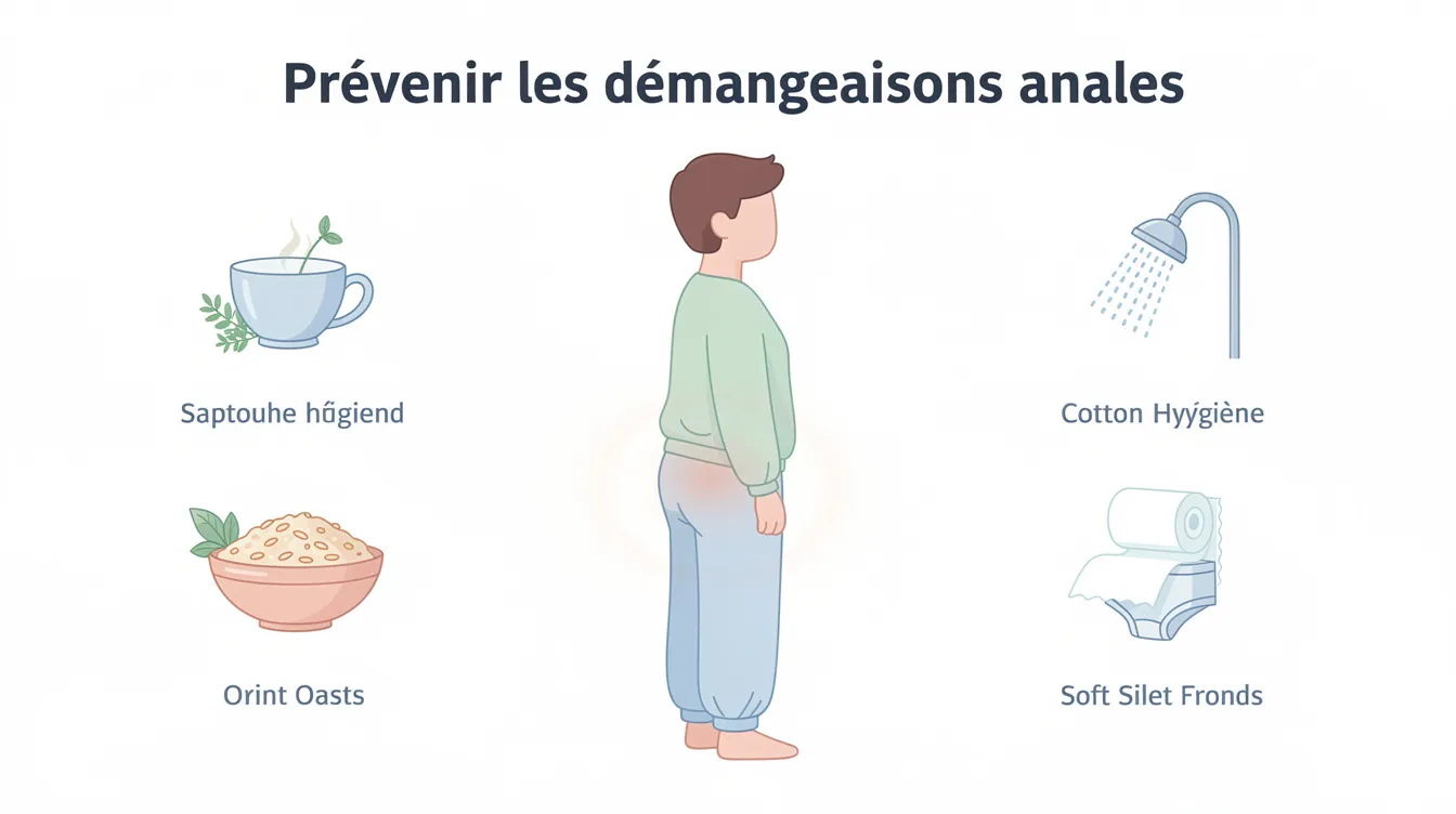 Prévenir les démangeaisons anales