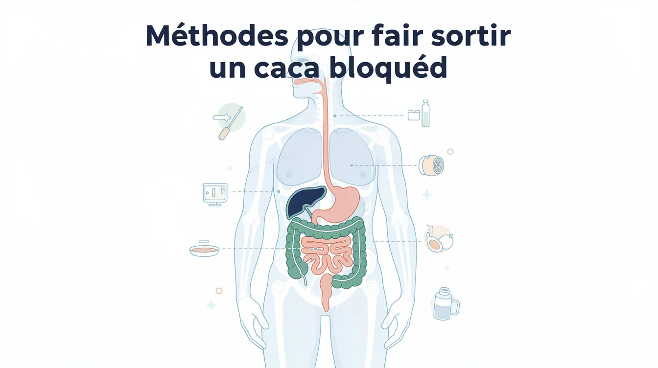 Méthodes pour faire sortir un caca bloqué