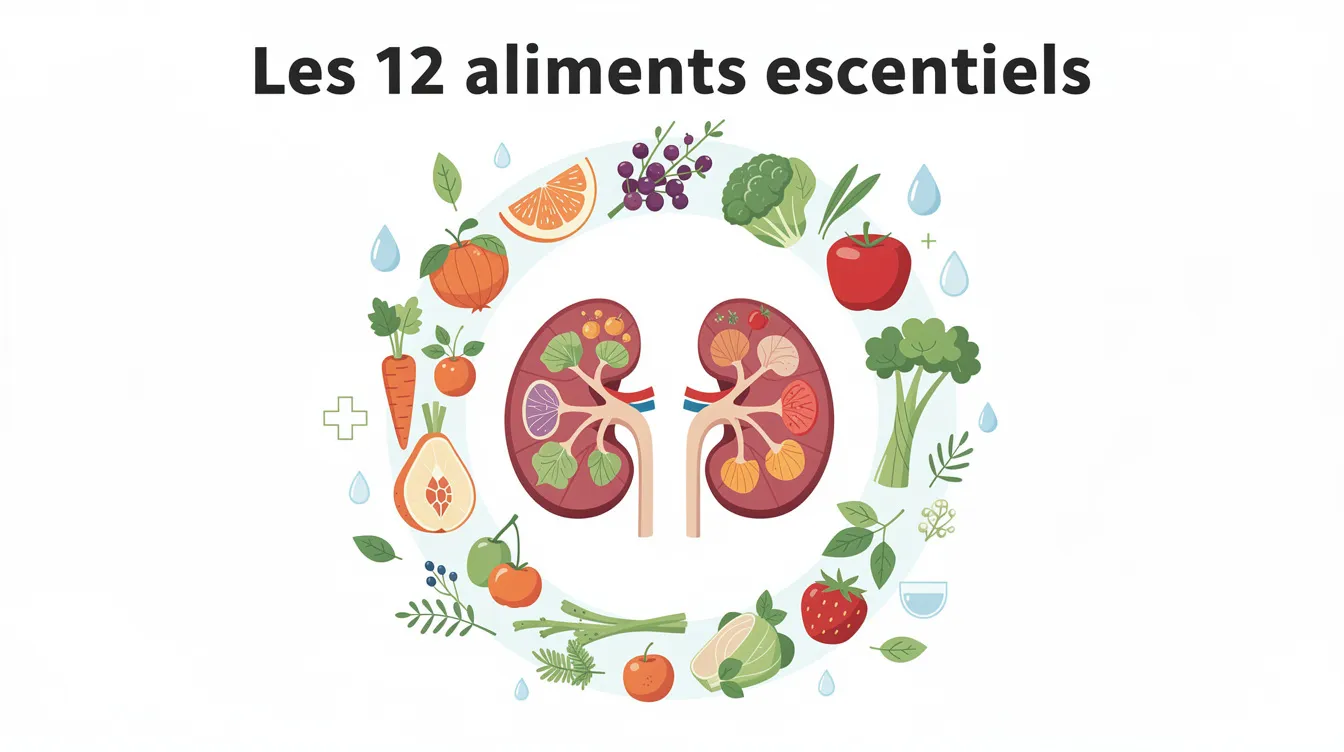 Les 12 aliments essentiels