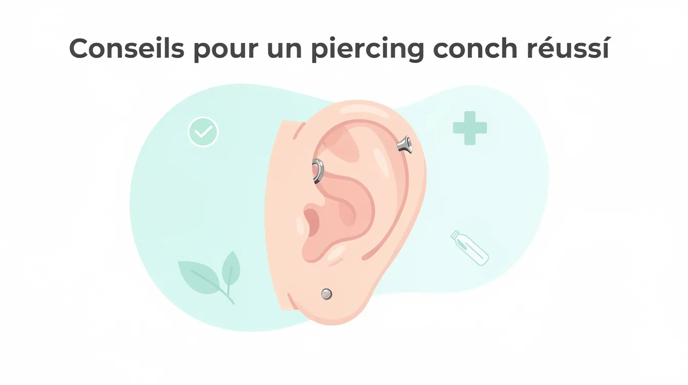 Découvrez les bienfaits du piercing conch pour votre santé 1 Conseils pour un piercing conch réussi