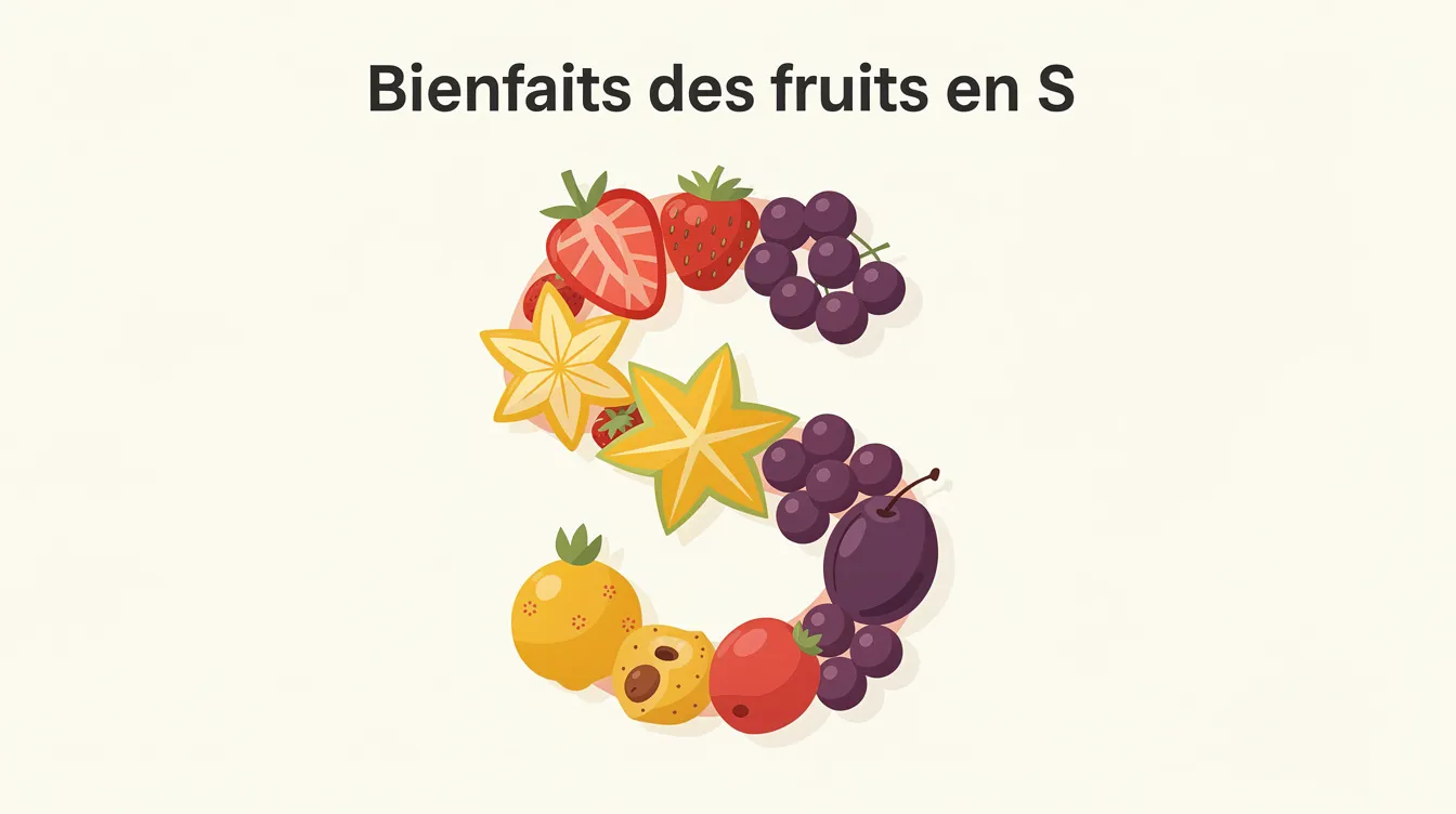Découvrez les fruits en s : liste et bienfaits 1 Bienfaits des fruits en S