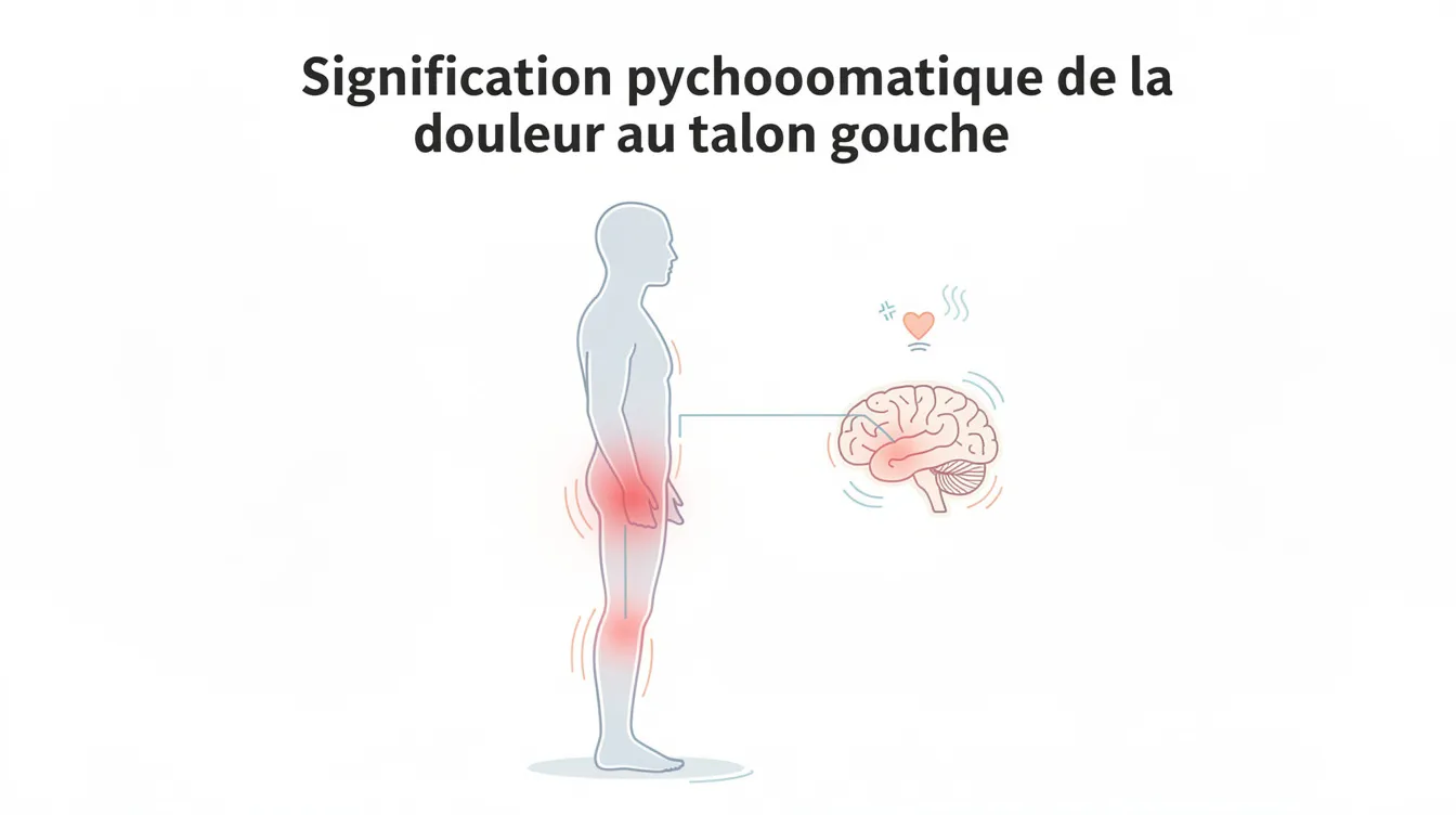 Signification psychosomatique de la douleur au talon gauche