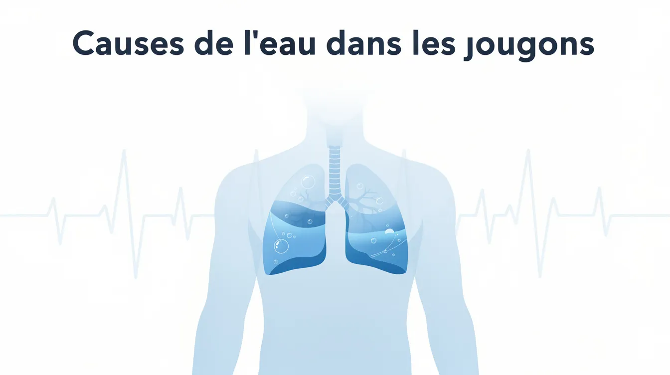 Eau dans les poumons : espérance de vie et traitements 1 Causes de l'eau dans les poumons