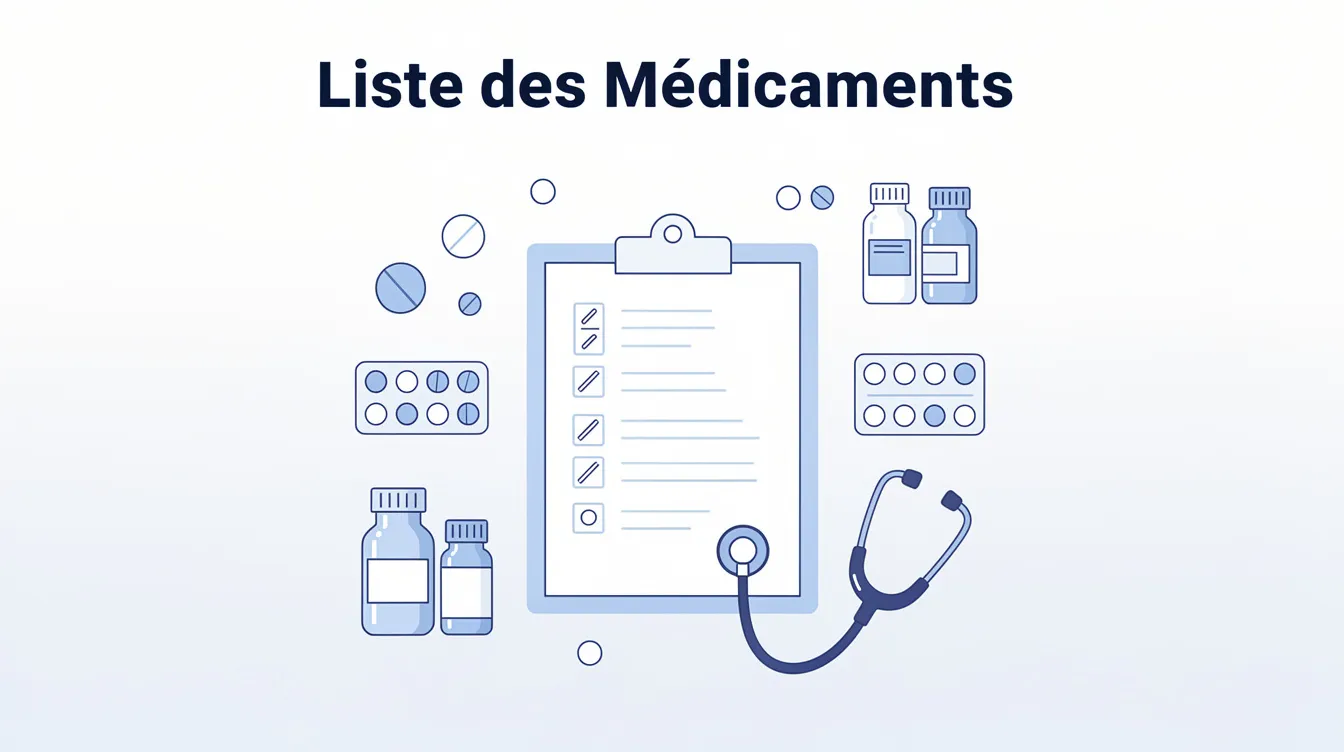 Liste des Médicaments