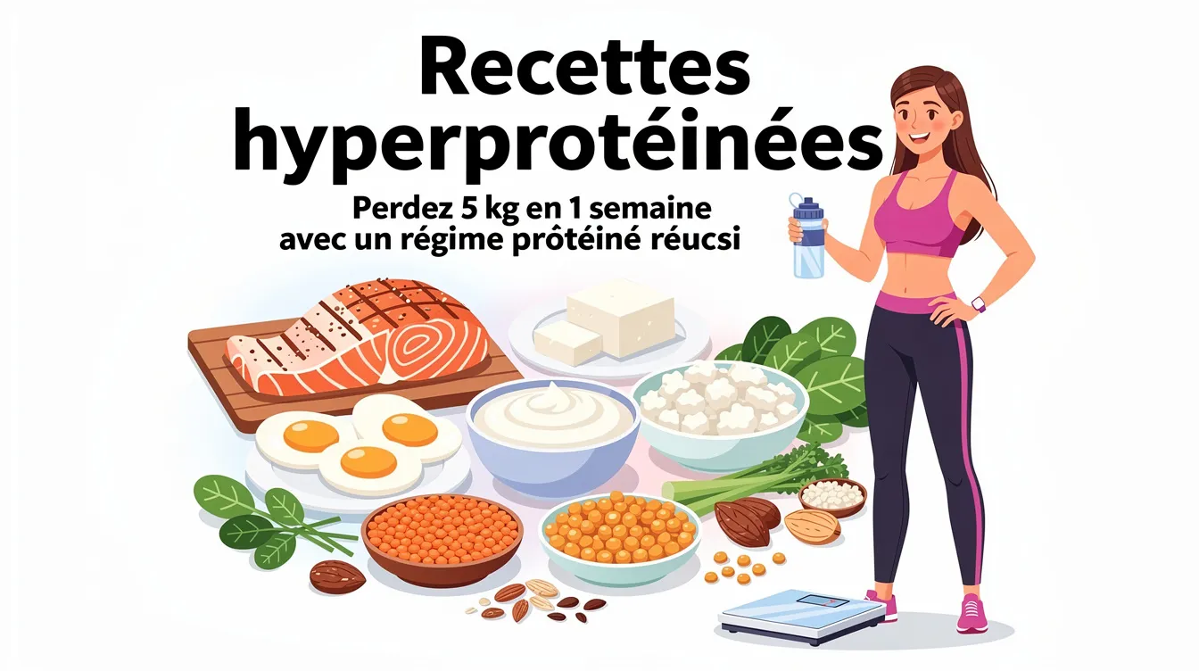 Recettes hyperprotéinées