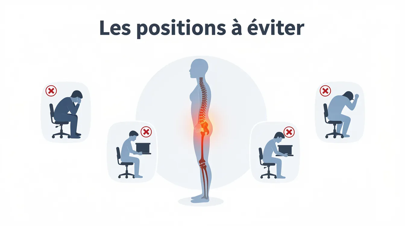 Sciatique : les positions à éviter pour soulager la douleur 1 Les positions à éviter